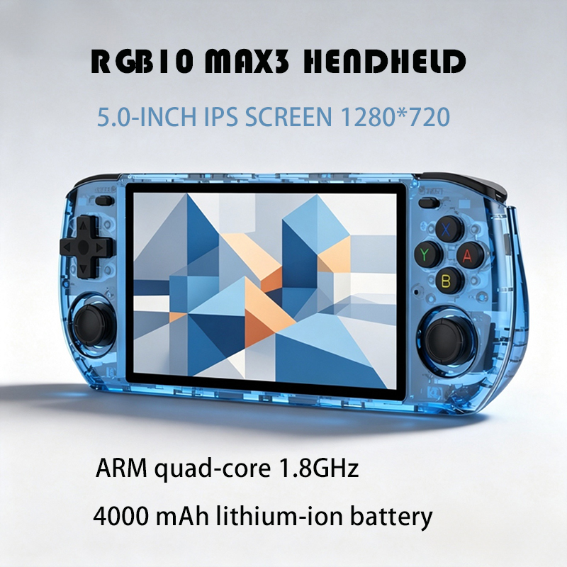 Retro Gaming Kiosk - RGB10 MAX3 5.0인치 IPS 스크린 1280*720