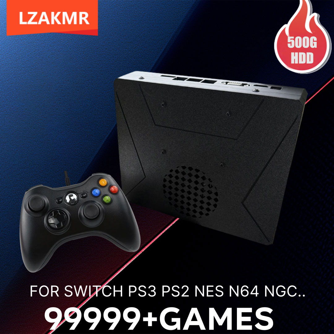 Retro Gaming N64 - LZAKMR S1 레트로 게임 콘솔 듀얼