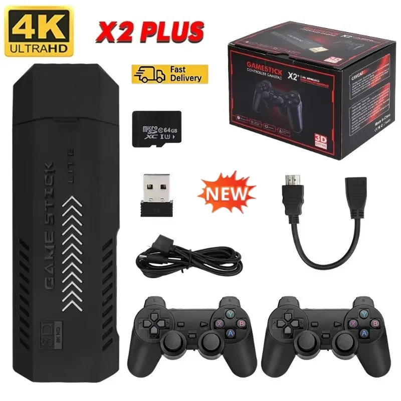 Retro Gaming N64 - 새로운 X2Plus GD10 Pro 4K 게임