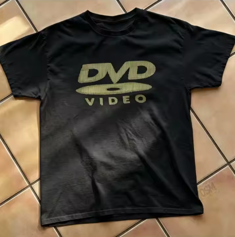 Retro Gaming T Shirt - [100% 코튼] DVD 비디오 노스탤직 그린