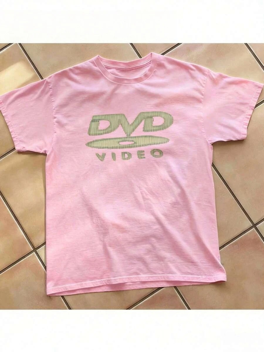 [100% 코튼] DVD 비디오 노스탤직 그린 로고 빈 - Retro Gaming T Shirt 리뷰 및 가격