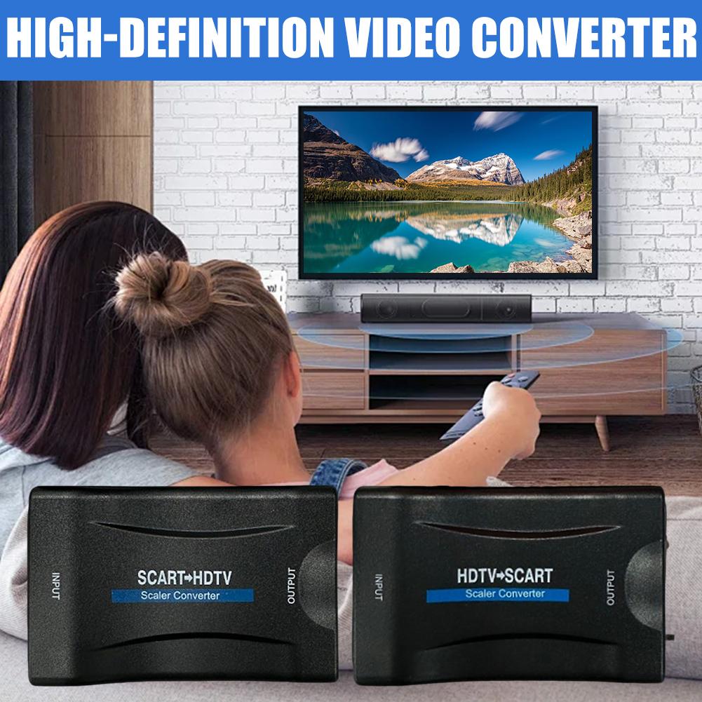 1080P HDMI-SCART 비디오 오디오 업스케일  - Scart To Hdmi 리뷰 및 가격