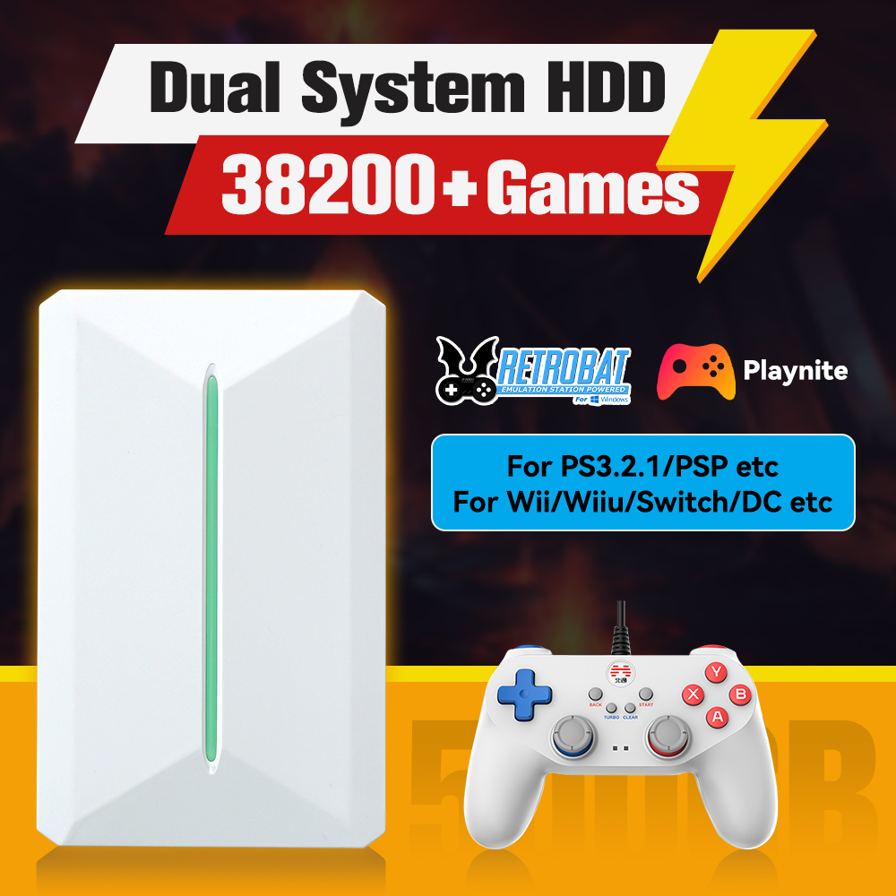 Retrobat&Playnite 시스템 HDD 레트로  - Retro Gaming N64 리뷰 및 가격