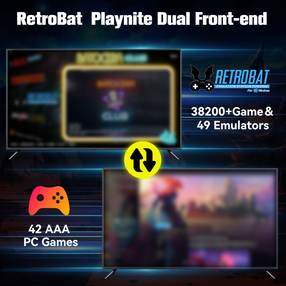 Retrobat&Playnite 시스템 HDD 레트로  - Retro Gaming N64 리뷰 및 가격