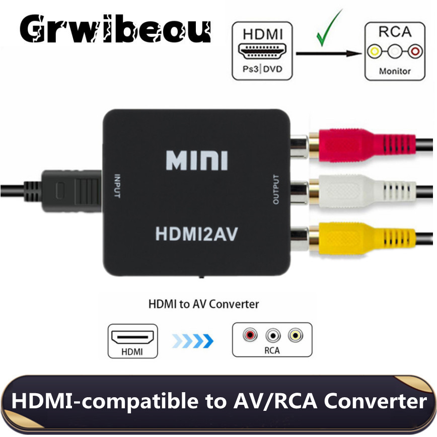 Grwibeou 1080P HDMI 호환 RCA 변환기 - Scart To Hdmi 리뷰 및 가격