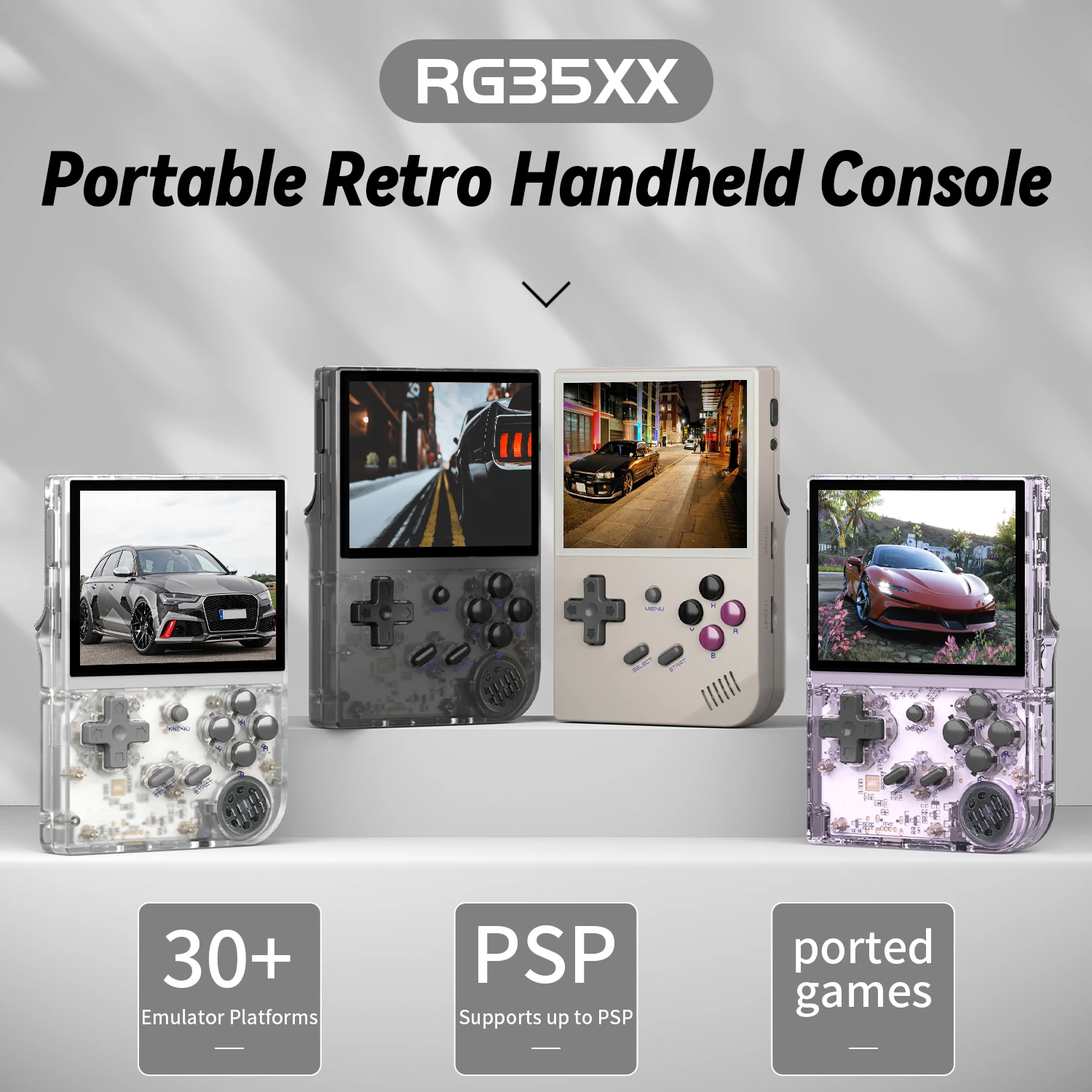 RG35XX 휴대용 게임 콘솔, 리눅스 시스템, 3.5 - Retro Gaming Kiosk 리뷰 및 가격